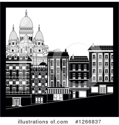 Royalty-Free (RF) Architecture Clipart Illustration by Frisko - Stock Sample #1266837