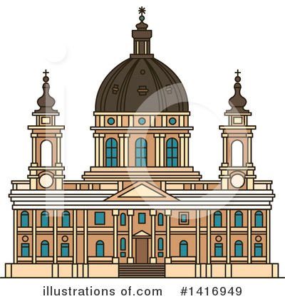 Royalty-Free (RF) Architecture Clipart Illustration by Vector Tradition SM - Stock Sample #1416949