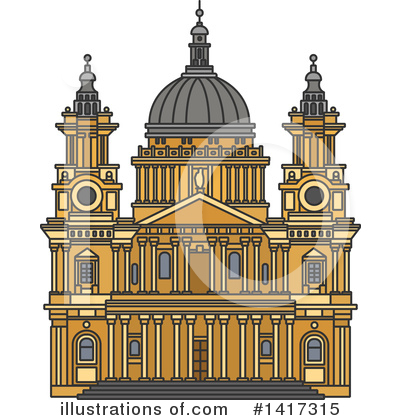 Royalty-Free (RF) Architecture Clipart Illustration by Vector Tradition SM - Stock Sample #1417315