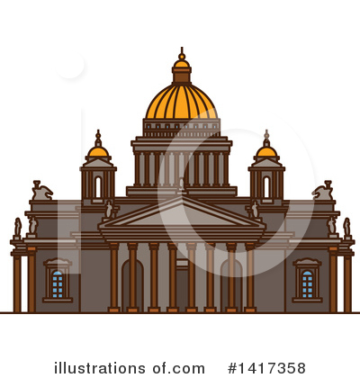 Russia Clipart #1417358 by Vector Tradition SM