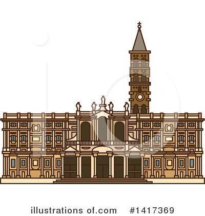 Royalty-Free (RF) Architecture Clipart Illustration by Vector Tradition SM - Stock Sample #1417369