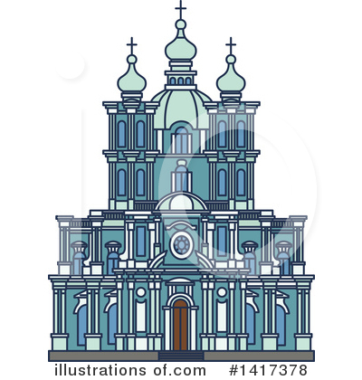 Royalty-Free (RF) Architecture Clipart Illustration by Vector Tradition SM - Stock Sample #1417378