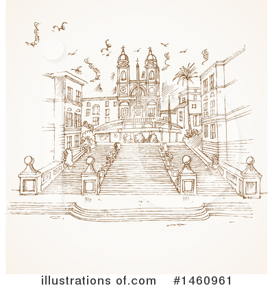 Royalty-Free (RF) Architecture Clipart Illustration by Domenico Condello - Stock Sample #1460961