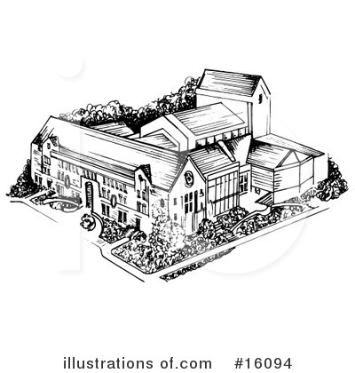 Royalty-Free (RF) Architecture Clipart Illustration by Andy Nortnik - Stock Sample #16094