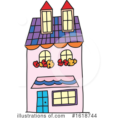 Architecture Clipart #1618744 by Cherie Reve