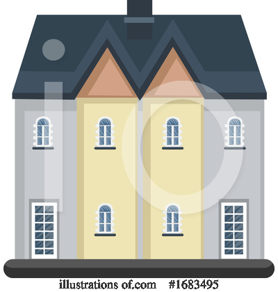 House Clipart #1683495 by Morphart Creations