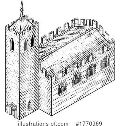 Church Clipart #1770969 by AtStockIllustration