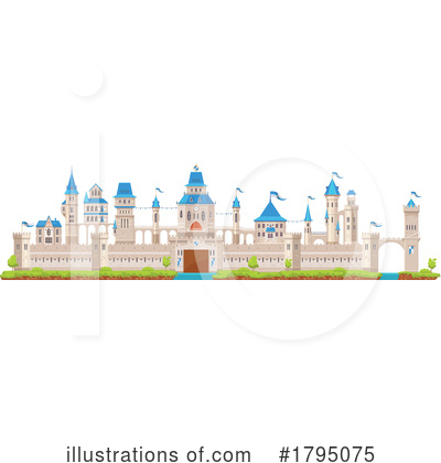 Castle Clipart #1795075 by Vector Tradition SM