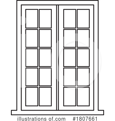 Door Clipart #1807661 by Lal Perera