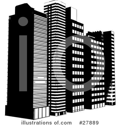 Royalty-Free (RF) Architecture Clipart Illustration by KJ Pargeter - Stock Sample #27889