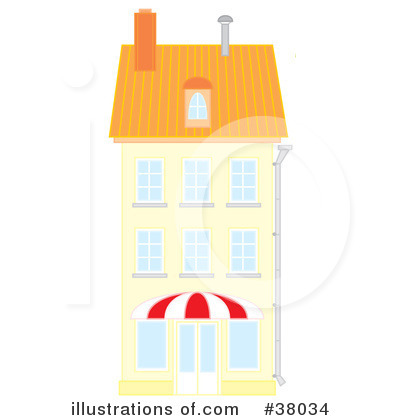 Royalty-Free (RF) Architecture Clipart Illustration by Alex Bannykh - Stock Sample #38034