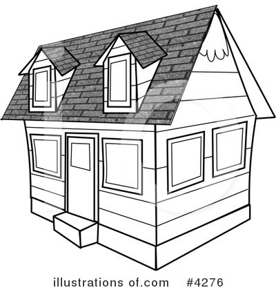 Townhome Clipart #4276 by djart