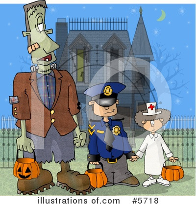 Halloween Clipart #5718 by Dennis Cox