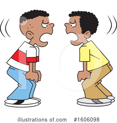 Arguing Clipart #1606098 by Johnny Sajem