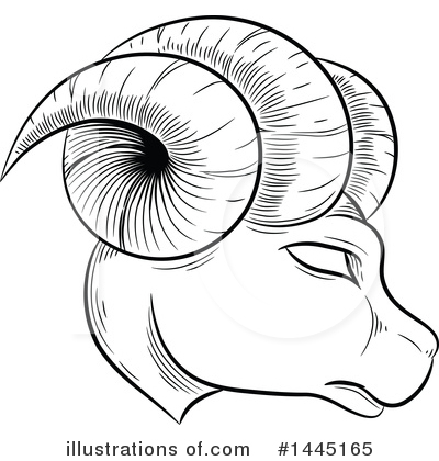 Royalty-Free (RF) Aries Clipart Illustration by cidepix - Stock Sample #1445165