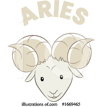 Royalty-Free (RF) Aries Clipart Illustration by cidepix - Stock Sample #1669465