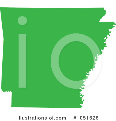 Royalty-Free (RF) Arkansas Clipart Illustration by Jamers - Stock Sample #1051626