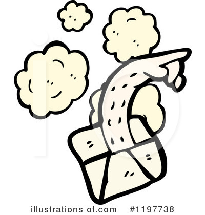 Royalty-Free (RF) Arm In Envalope Clipart Illustration by lineartestpilot - Stock Sample #1197738