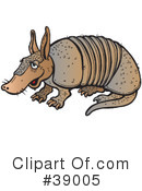 Armadillo Clipart #39005 by Snowy