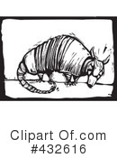 Armadillo Clipart #432616 by xunantunich