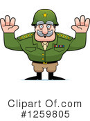 Army General Clipart #1259805 by Cory Thoman