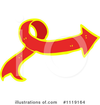 Royalty-Free (RF) Arrow Clipart Illustration by lineartestpilot - Stock Sample #1119164