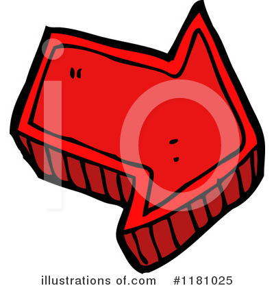 Royalty-Free (RF) Arrow Clipart Illustration by lineartestpilot - Stock Sample #1181025