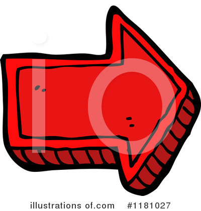 Royalty-Free (RF) Arrow Clipart Illustration by lineartestpilot - Stock Sample #1181027