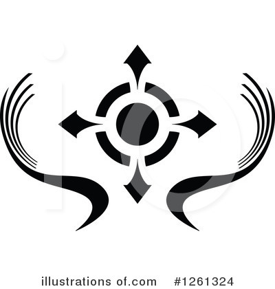 Royalty-Free (RF) Arrow Clipart Illustration by Chromaco - Stock Sample #1261324