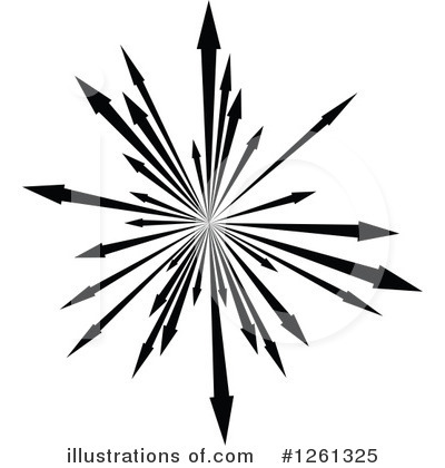 Royalty-Free (RF) Arrow Clipart Illustration by Chromaco - Stock Sample #1261325