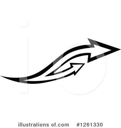 Royalty-Free (RF) Arrow Clipart Illustration by Chromaco - Stock Sample #1261330