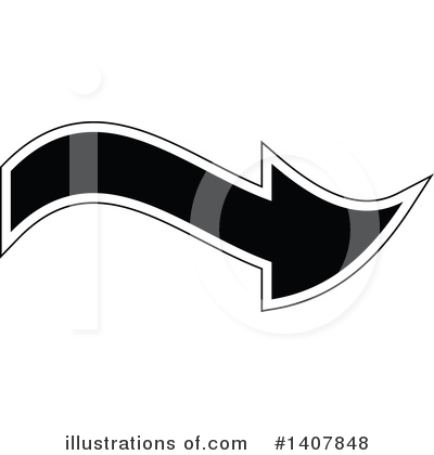 Royalty-Free (RF) Arrow Clipart Illustration by dero - Stock Sample #1407848