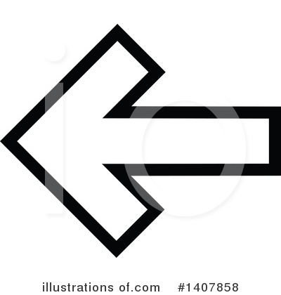 Royalty-Free (RF) Arrow Clipart Illustration by dero - Stock Sample #1407858