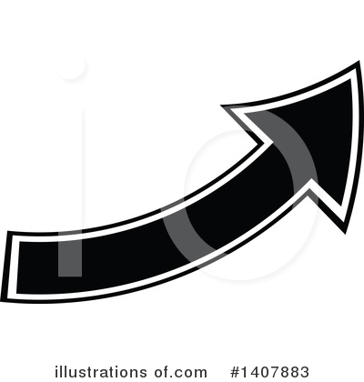 Royalty-Free (RF) Arrow Clipart Illustration by dero - Stock Sample #1407883
