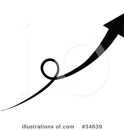 Royalty-Free (RF) Arrow Clipart Illustration by OnFocusMedia - Stock Sample #34639