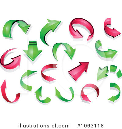 Royalty-Free (RF) Arrows Clipart Illustration by Vector Tradition SM - Stock Sample #1063118