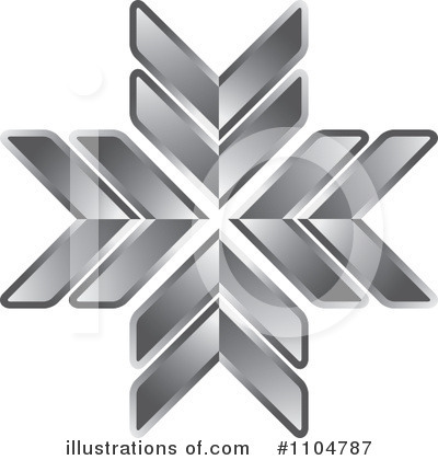 Snowflake Clipart #1104787 by Lal Perera