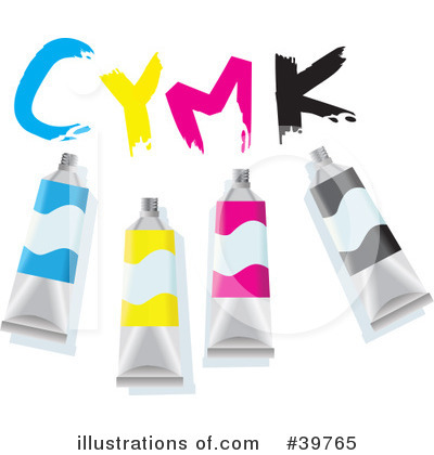 Cmyk Clipart #39765 by Dennis Holmes Designs