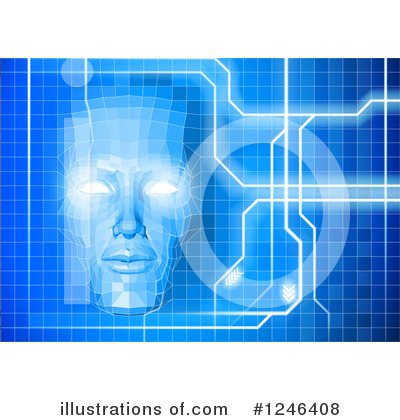 Royalty-Free (RF) Artificial Intelligence Clipart Illustration by AtStockIllustration - Stock Sample #1246408
