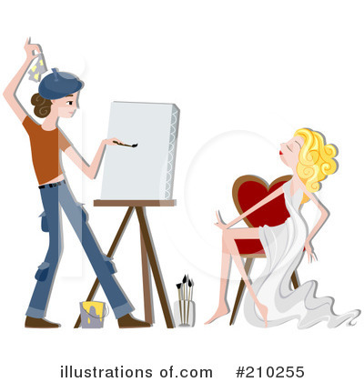 Painter Clipart #210255 by BNP Design Studio