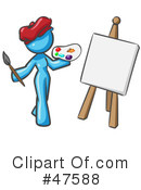 Artist Clipart #47588 by Leo Blanchette