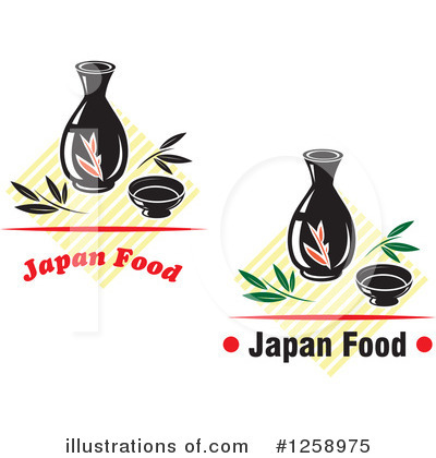 Royalty-Free (RF) Asian Food Clipart Illustration by Vector Tradition SM - Stock Sample #1258975
