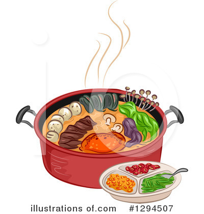 Royalty-Free (RF) Asian Food Clipart Illustration by BNP Design Studio - Stock Sample #1294507