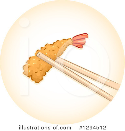 Chopsticks Clipart #1294512 by BNP Design Studio