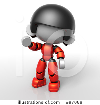 Royalty-Free (RF) Asian Robot Clipart Illustration by Tonis Pan - Stock Sample #97088