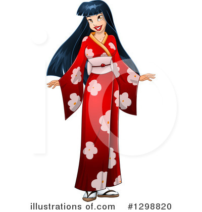 Royalty-Free (RF) Asian Woman Clipart Illustration by Liron Peer - Stock Sample #1298820