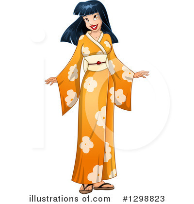 Kimono Clipart #1298823 by Liron Peer