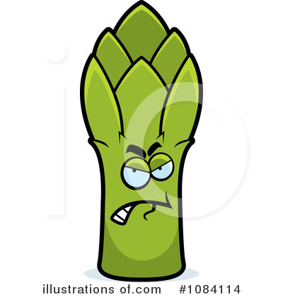 Royalty-Free (RF) Asparagus Clipart Illustration by Cory Thoman - Stock Sample #1084114