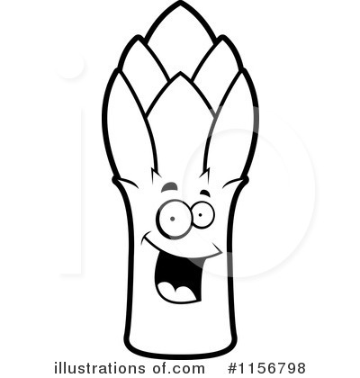 Royalty-Free (RF) Asparagus Clipart Illustration by Cory Thoman - Stock Sample #1156798