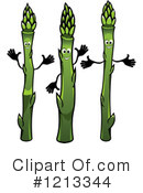Asparagus Clipart #1213344 by Vector Tradition SM